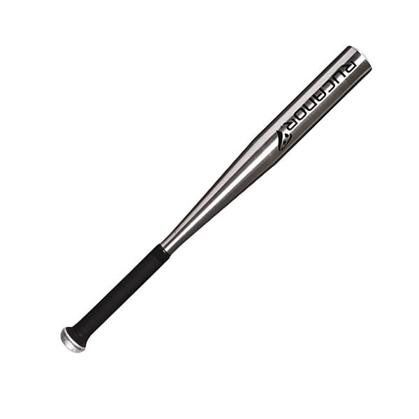 Baseballschläger aus Metall mit schwarzem Griff und "Pure Energy" Schriftzug.