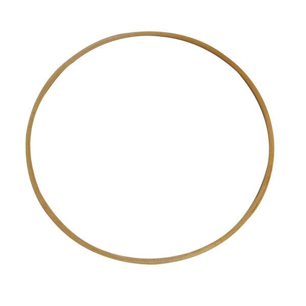 Einfacher runder Wettkampf-Gymnastikreifen auf weißem Hintergrund.