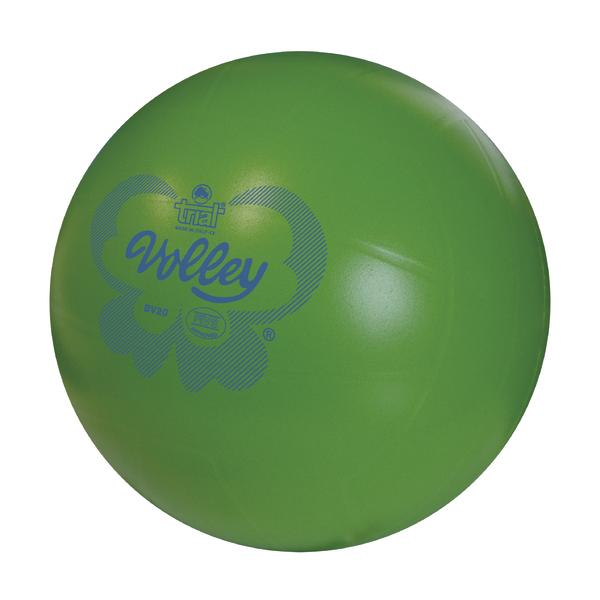 Gelber Volleyball Super Soft mit Logo, ideal für Sport und Freizeit.